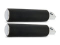 Chrome Footpegs - Knurled Fusion - Arlen Ness