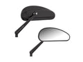 DownDraft Mirrors – Black. L & R Set. – Arlen Ness