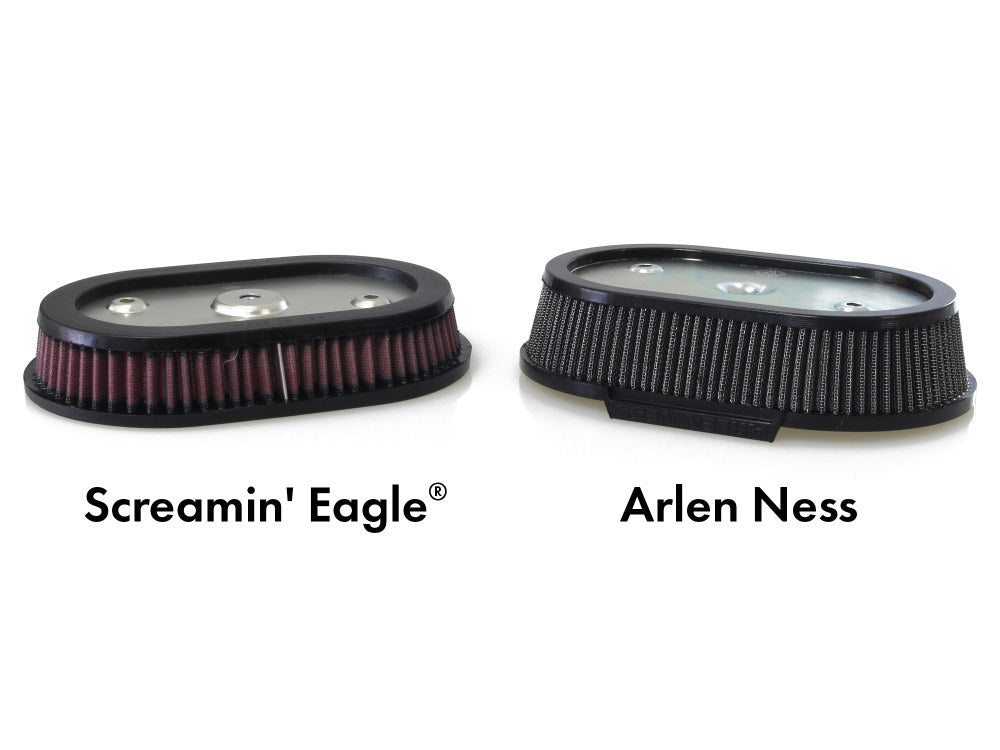 High Flow Air Filter Element. Fits Milwaukee-Eight 2017-2024 With Ventilator/Oval Air Cleaner – Arlen Ness