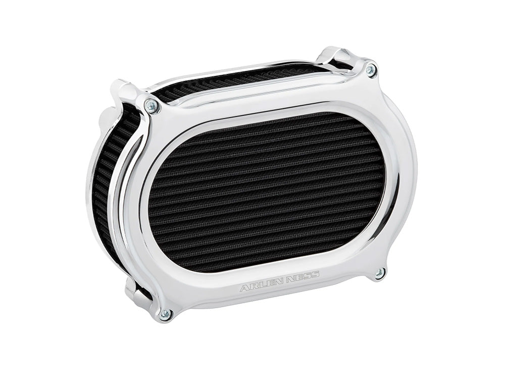 Stage 2 Oval Performance Air Cleaner Kit – Chrome
