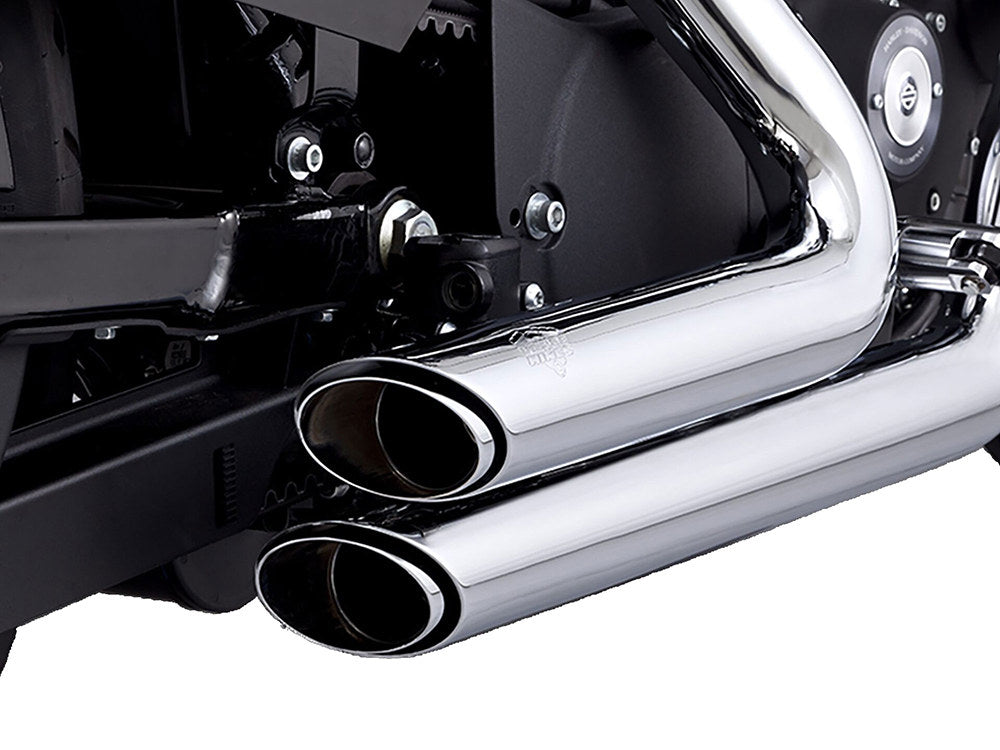 Shortshots Staggered Exhaust – Chrome. Fits Sportster 2014-2021 – Vance And Hines